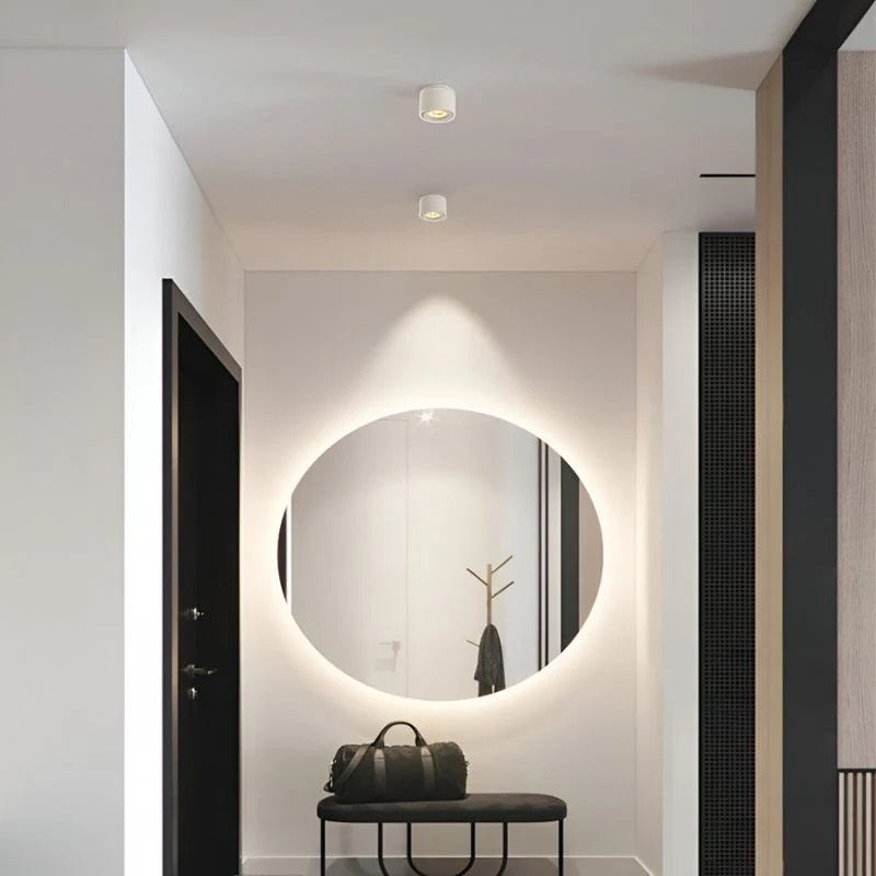 LumiSpin – Rotating LED Ceiling Light with Round Shape