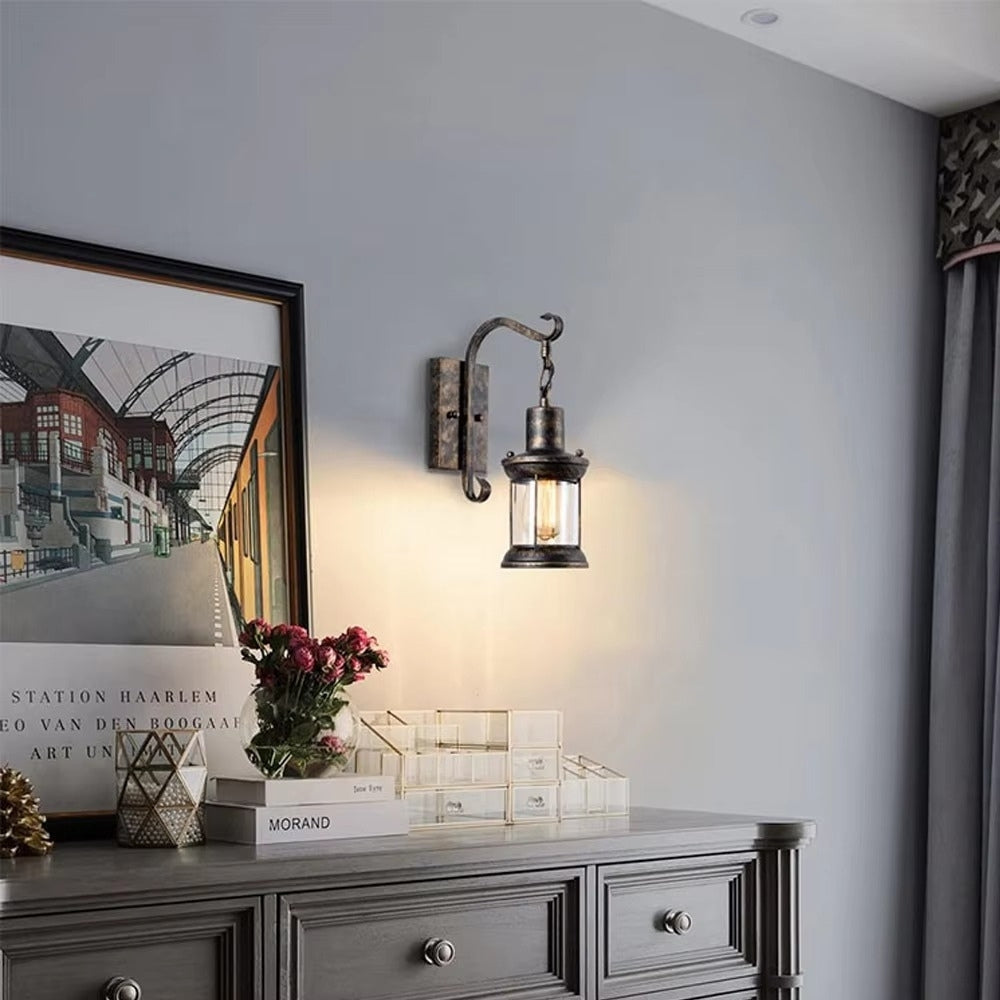 VintaGlow – Wandlamp met Gebogen Staander Design Velani