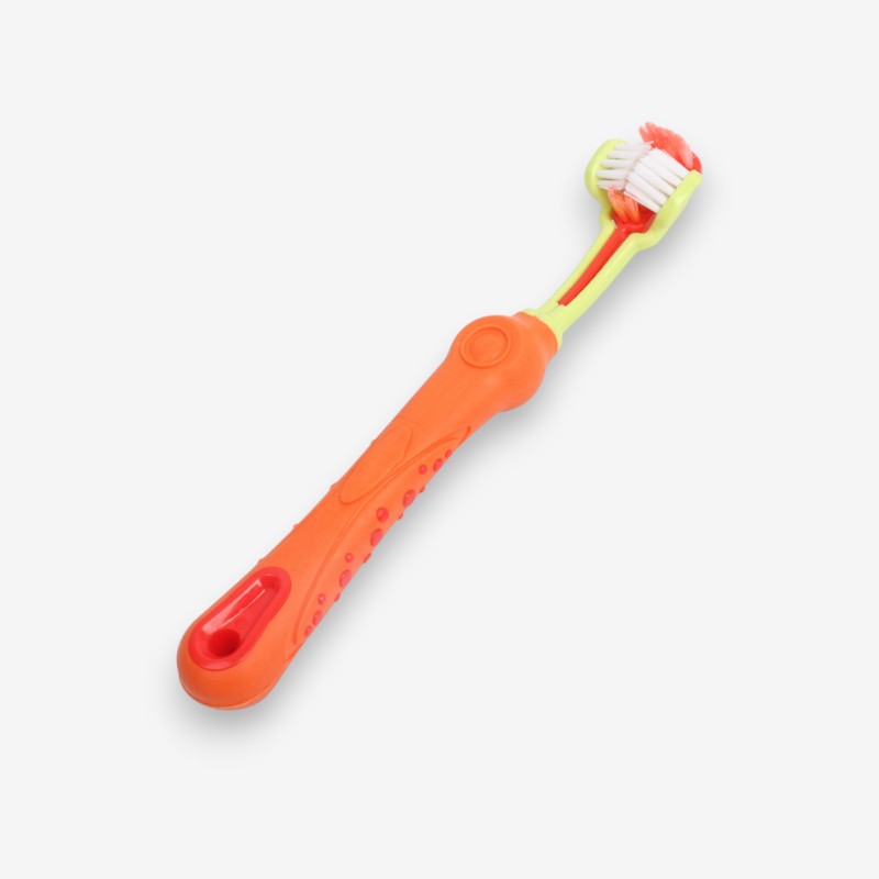 PawAngle – 3-Sided Toothbrush for Dogs & Cats