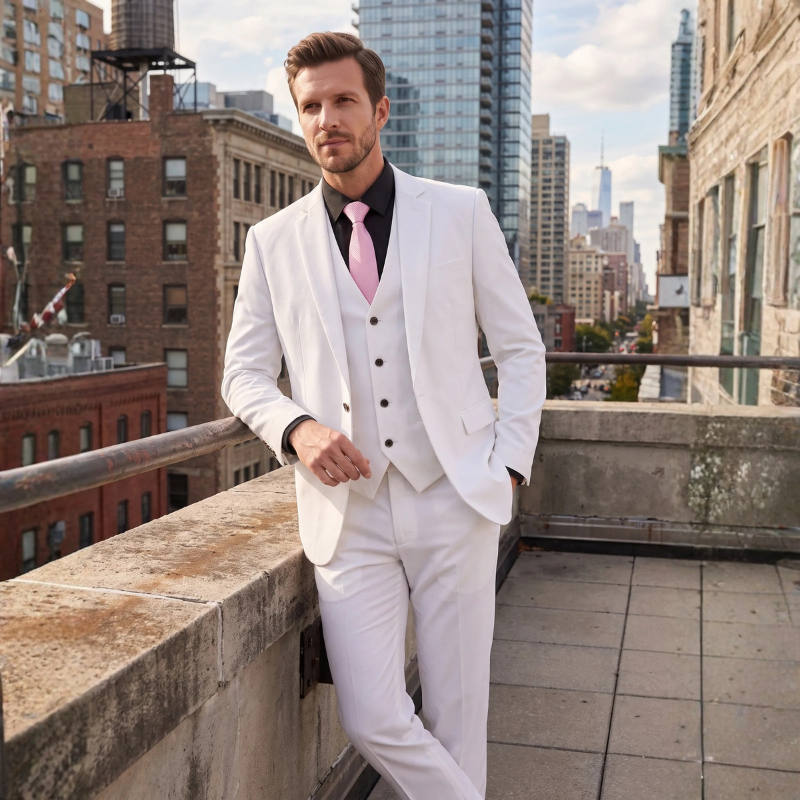 Men's Tailored Slim Fit Suit