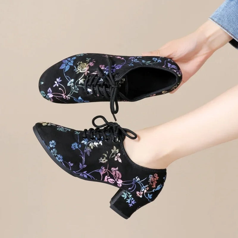 Isabella – Round Toe Shoes With High Heel And Anti Slip Grip