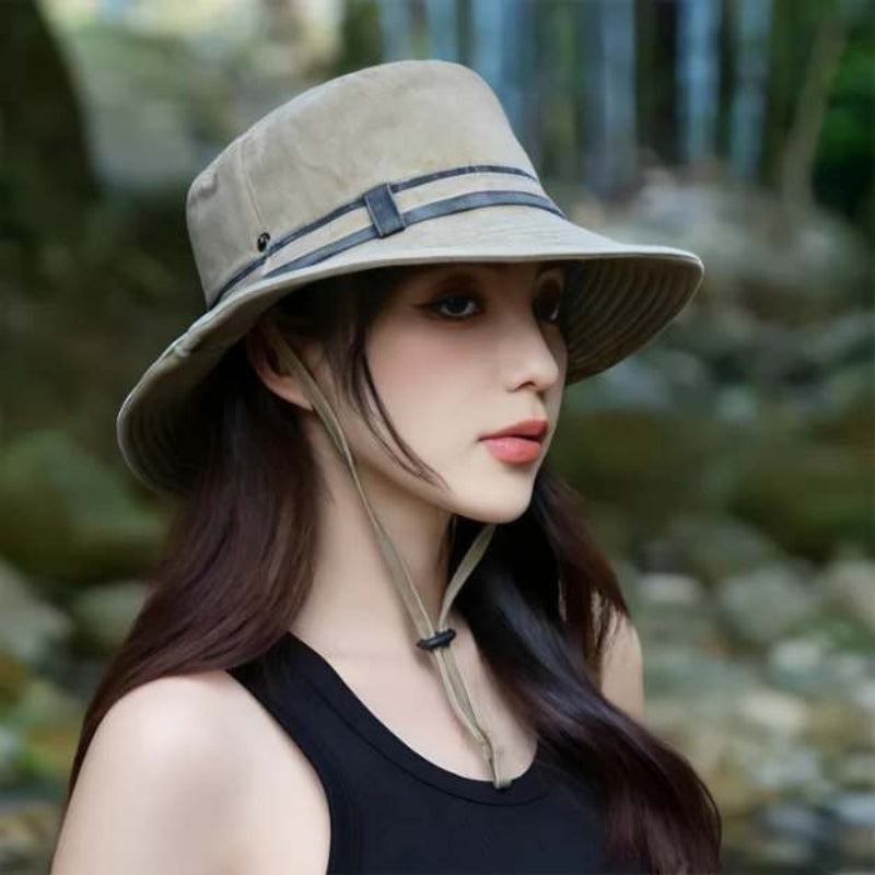 Olivia – Round Hat with Adjustable Band