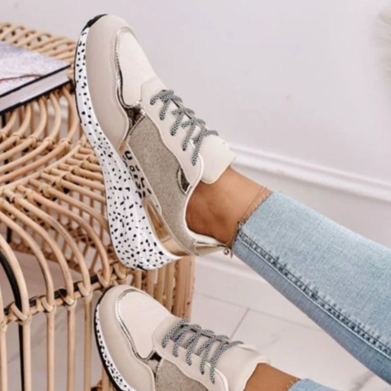 Ava – Printed Pattern Sneakers With Anti Slip Grip