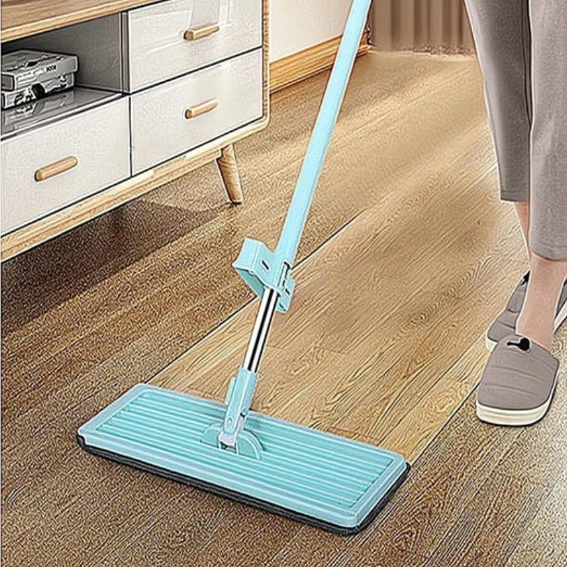 SpinClean – Draaibare Vloermop met Wasbare Mop Pads Velani