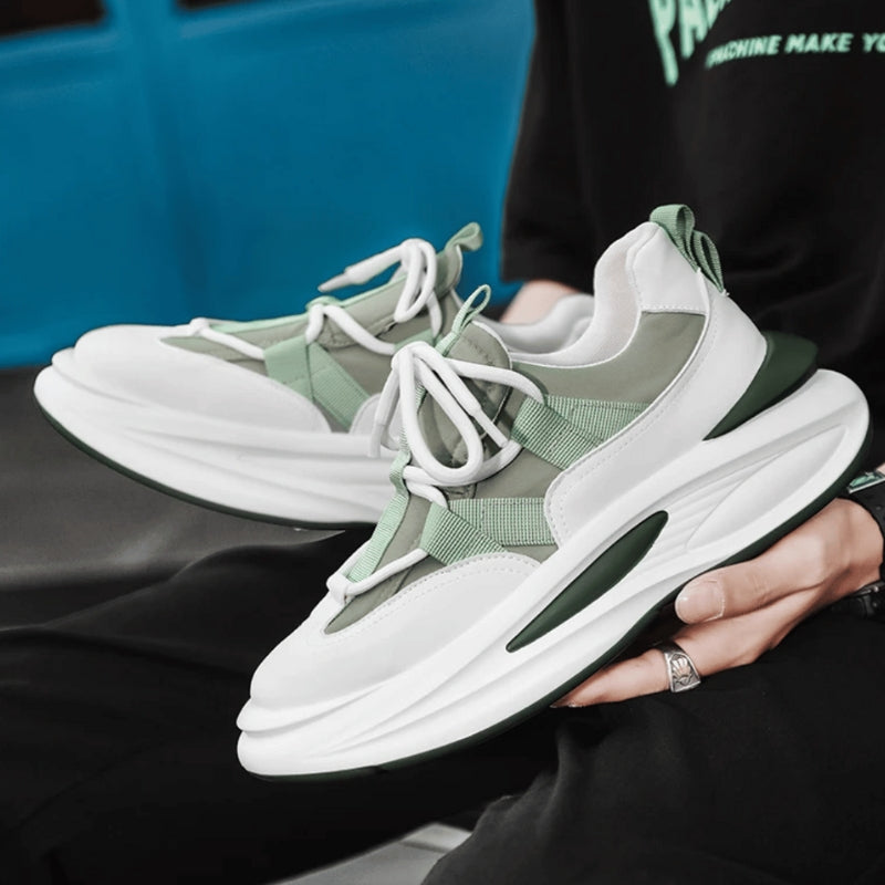 Lucas – Round Toe Shoes With Adjustable Laces Design