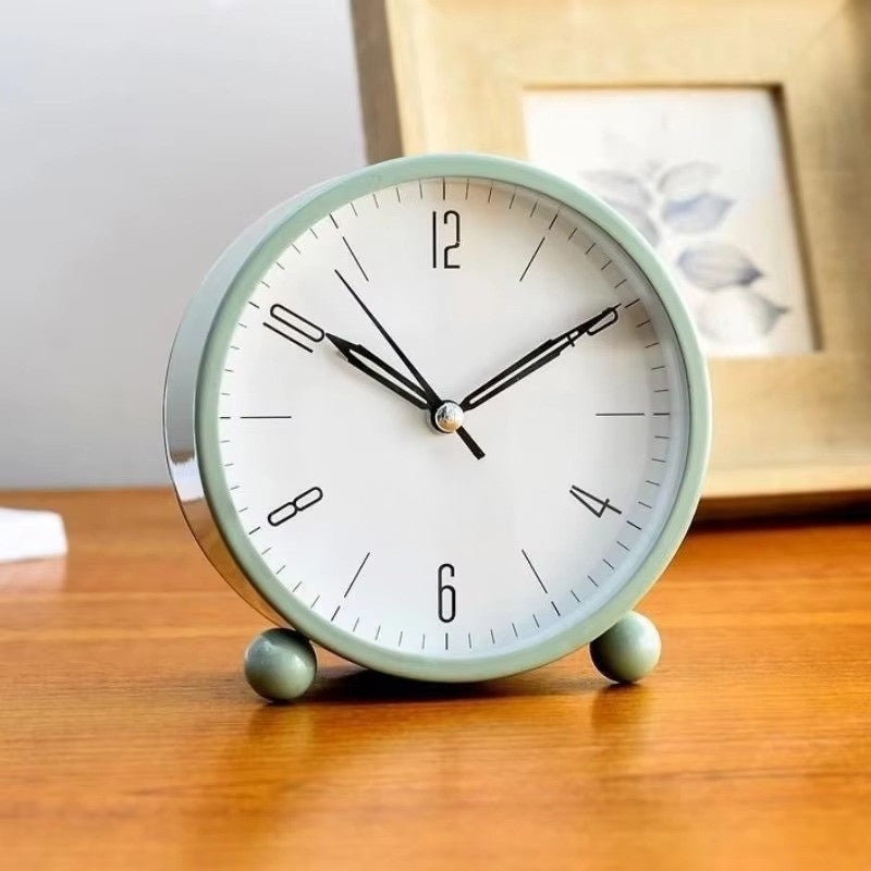 TimeCircle – Moderne Ronde Analoge Bureaularmklok Velani