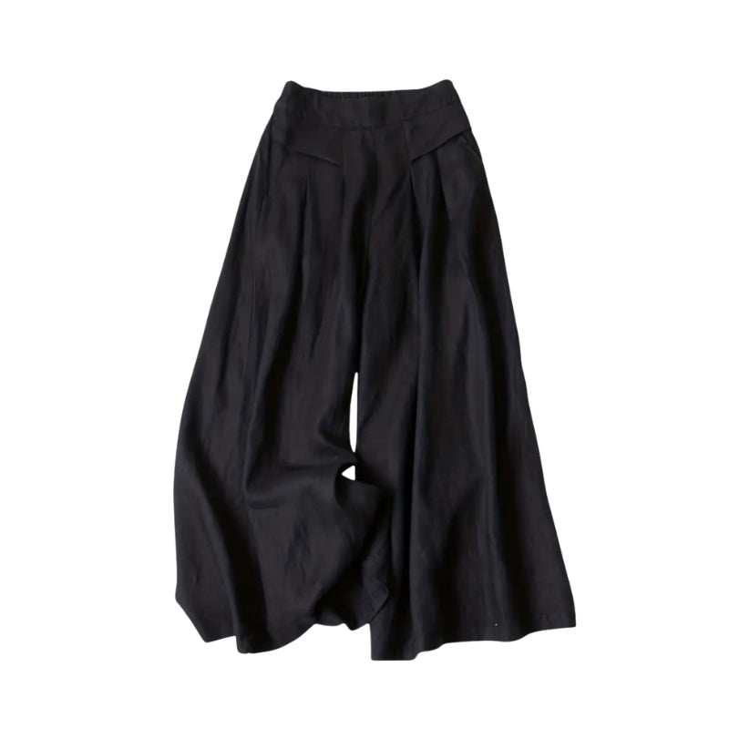 Anouk – Broek met Elastische Taille, Losse Pasvorm en Zakjes Velani