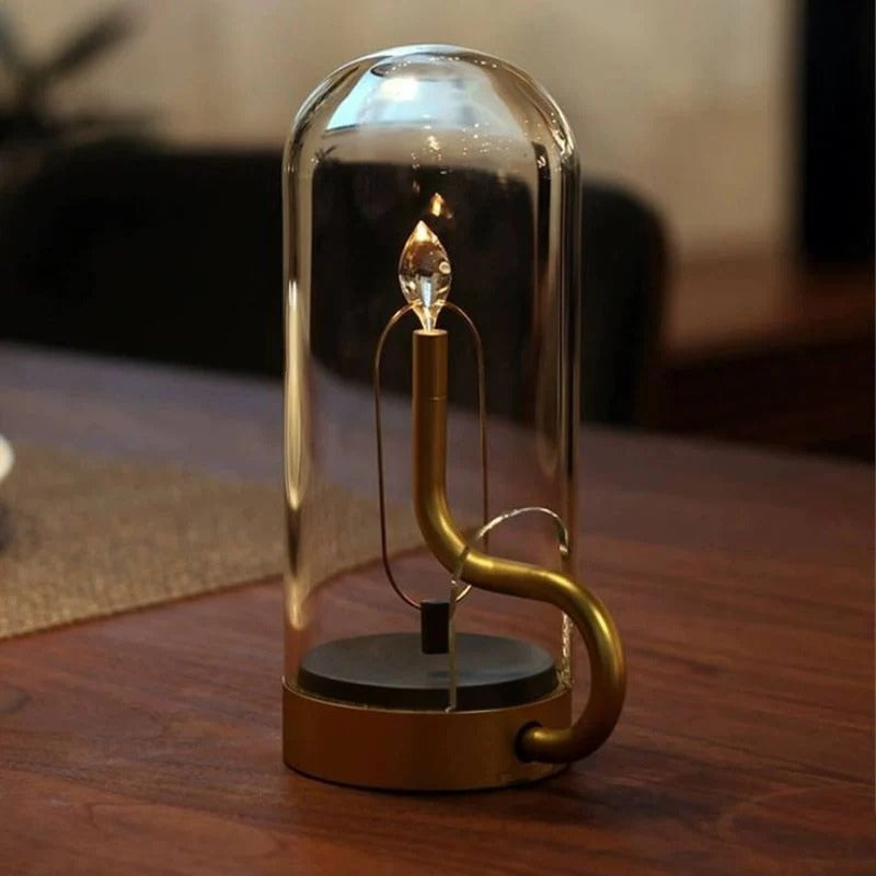 GlowLite – Rechargeable LED Table Lamp for Indoor Spaces