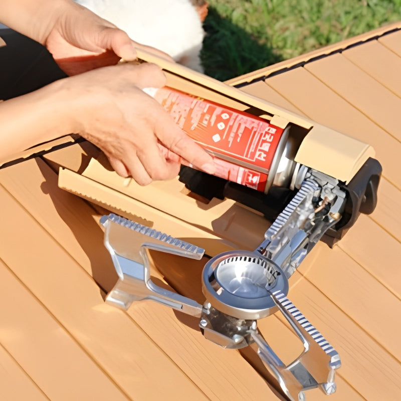 HeatMate – Portable Cassette Stove with Adjustable Flame