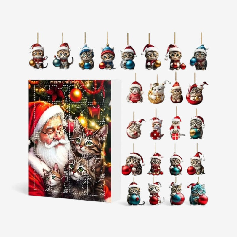 MeowJoy – Kerst Adventskalender voor Katten met Speelgoed Velani