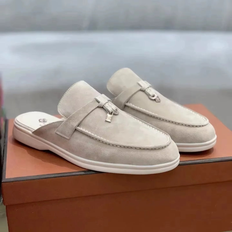 Kieran - Tassel Shoes With Open Back Design