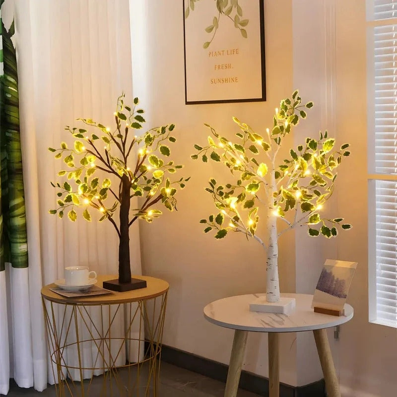 LeafGlow – LED bladtafellamp voor decoratieve verlichting in huis Velani