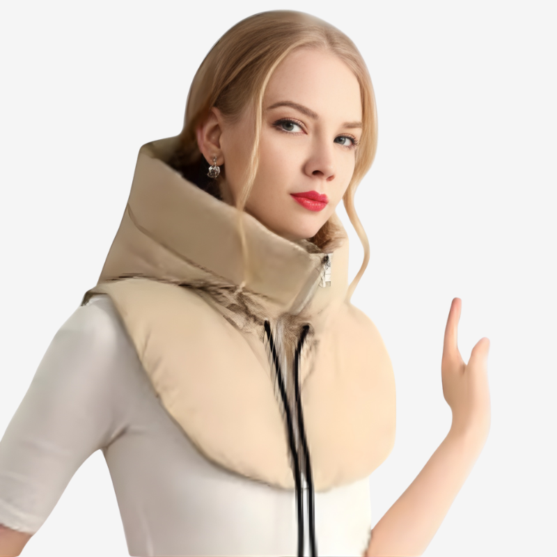 Camille – Hooded with drawstring and removable neck cover