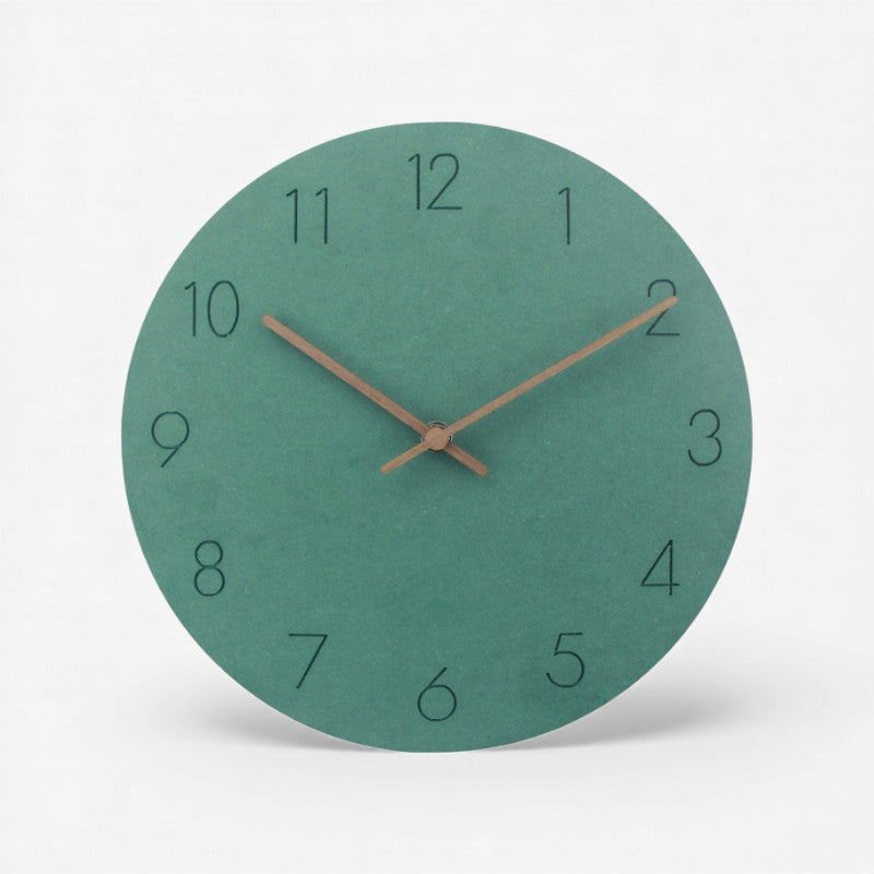 TimeLine – Moderne Ronde Wandklok met Duidelijke Numerieke Weergave Velani