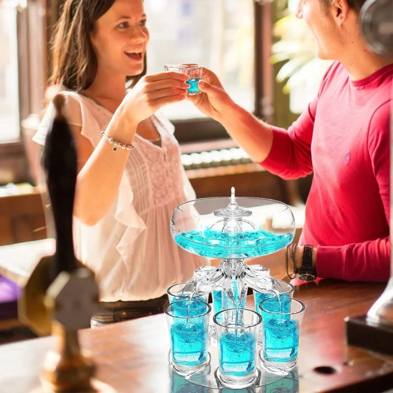 DrikBend – Glass Set with Smart Dispenser