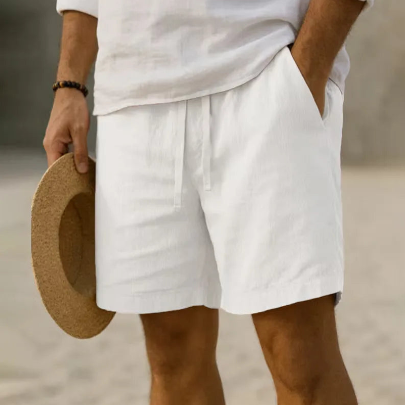 Men's Relaxed Fit Casual Shorts with Drawstring