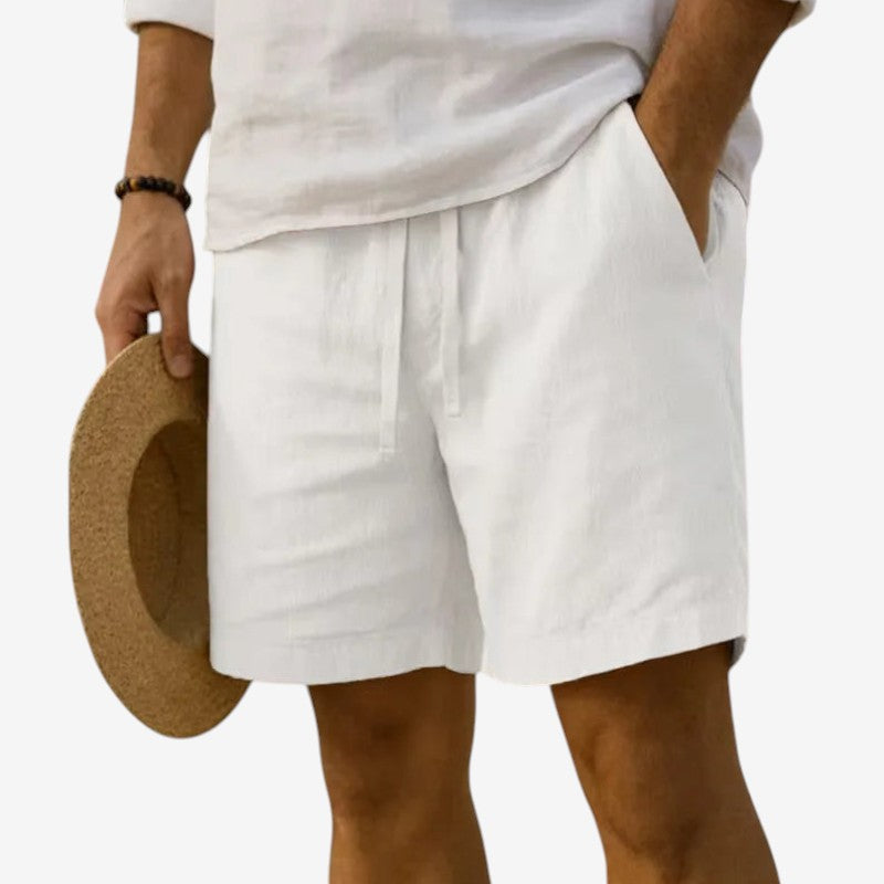 Men's Relaxed Fit Casual Shorts with Drawstring