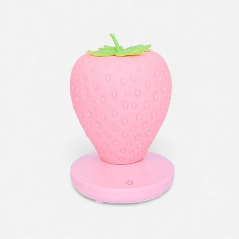 BerryGlow – LED Decoratieve Tafellamp met Aardbei Ontwerp Velani