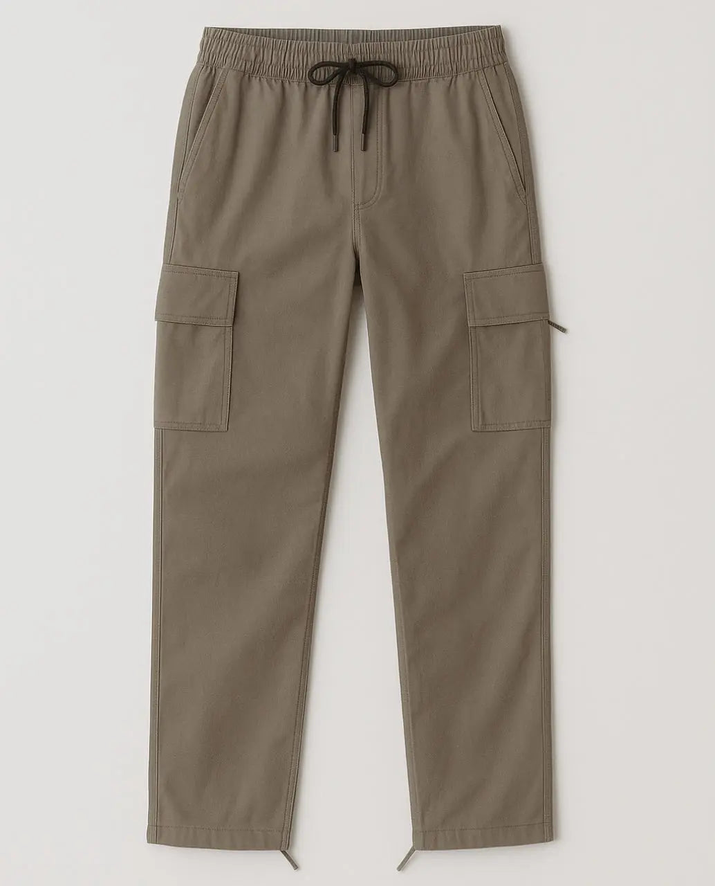 Katoenen Cargobroek Met Functionele Zakken-Pants-Velani-Bruin-S-Velani