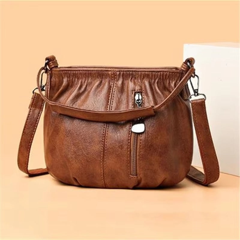 Sophie – Schoudertas met Lange Band, Handvat en Rits Velani