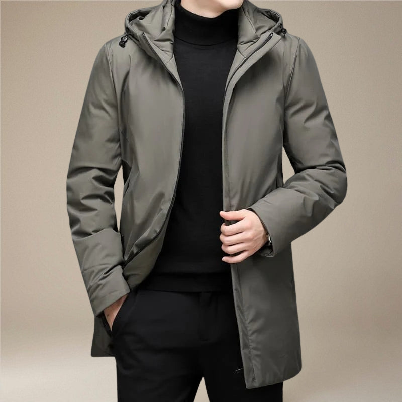 Jayden – Gewatteerd Jack met Lange Mouwen en Verstelbare Capuchon Velani