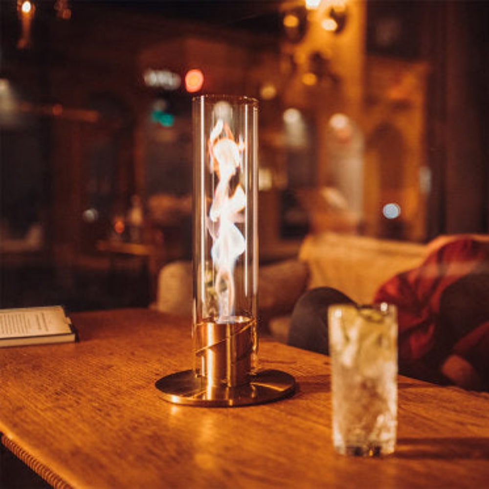 FlameAura – Tafelhaard met verstelbare vlaminstellingen Velani