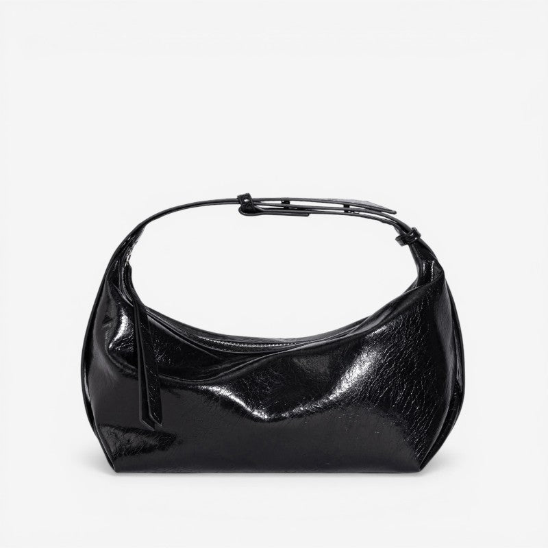 Women Structured Handbag with Adjustable Strap