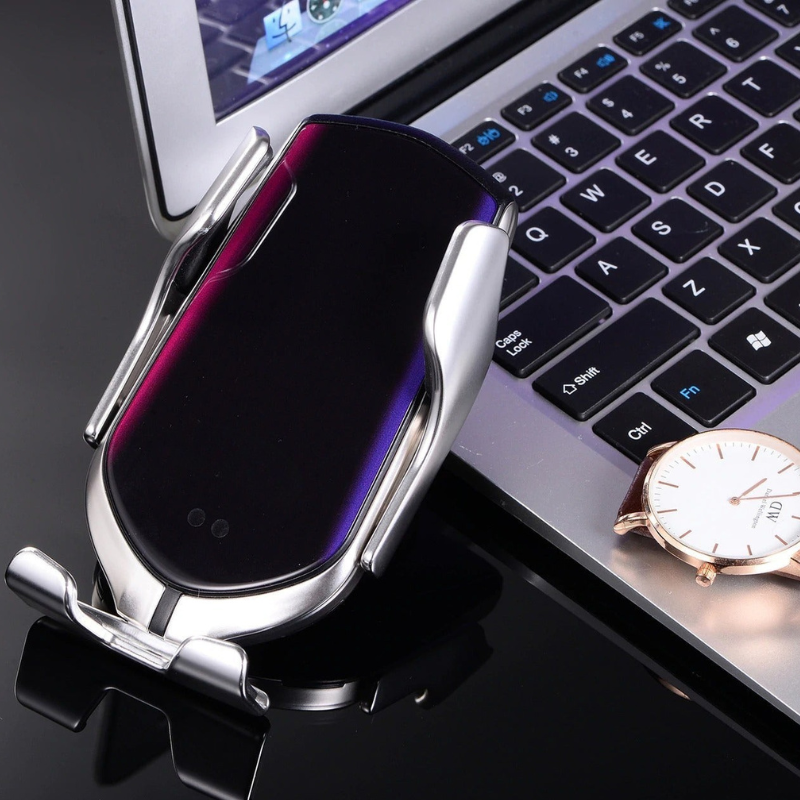 Mobile Phone Holder with Automatic Charging