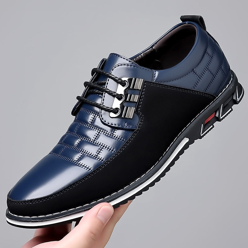 Brian – Round Toe Shoes with Adjustable Laces and Anti Slip Grip