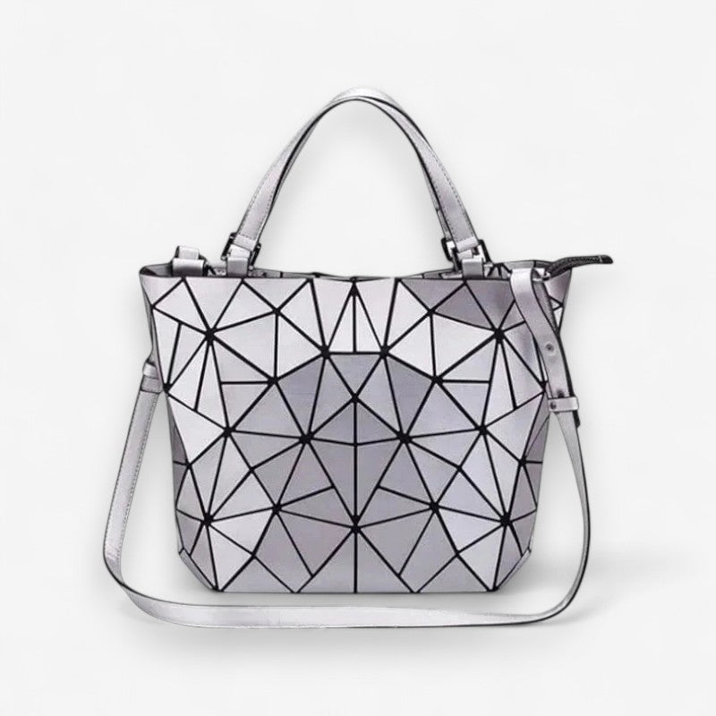 Julia – Schoudertas met Grote Inhoud en Geometrisch Design Velani