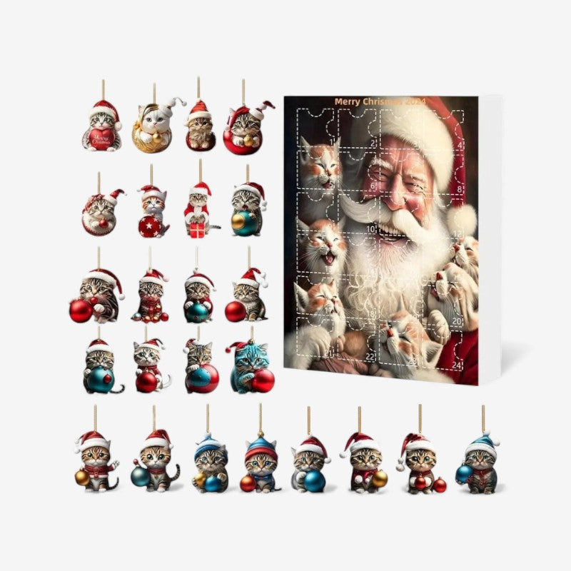 MeowJoy – Kerst Adventskalender voor Katten met Speelgoed Velani