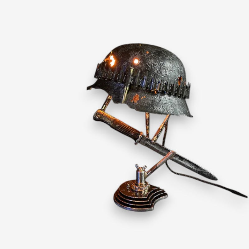 HelmoGlow – Helmet Lamp USB Desk Lighting for Home Decor