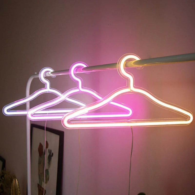 GlowHang – LED Illuminated Hangers for Easy Visibility