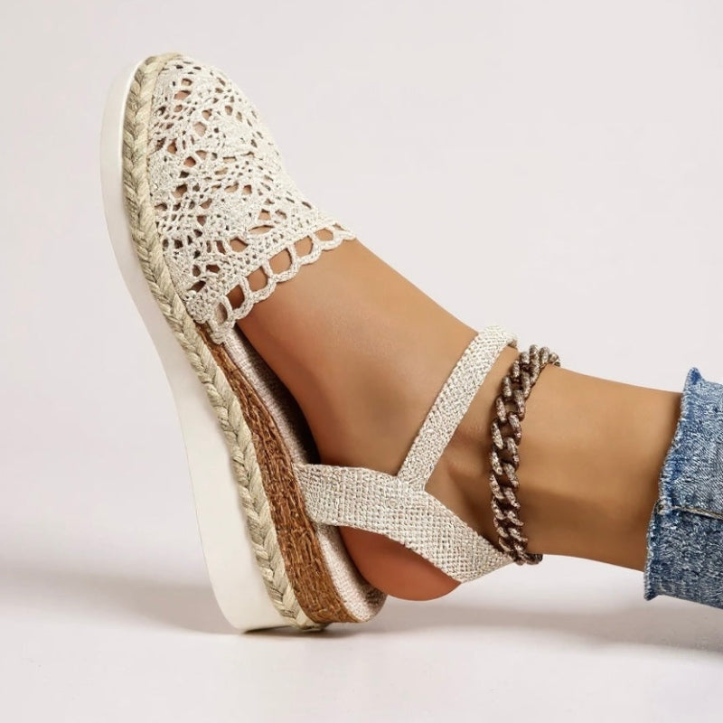 Women’s Ankle Strap Sandals Thick Sole