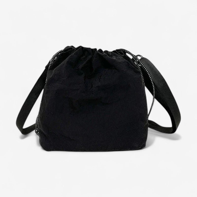 Roxane – Grote Drawstring Bucket Bag met Verstelbare Band Velani