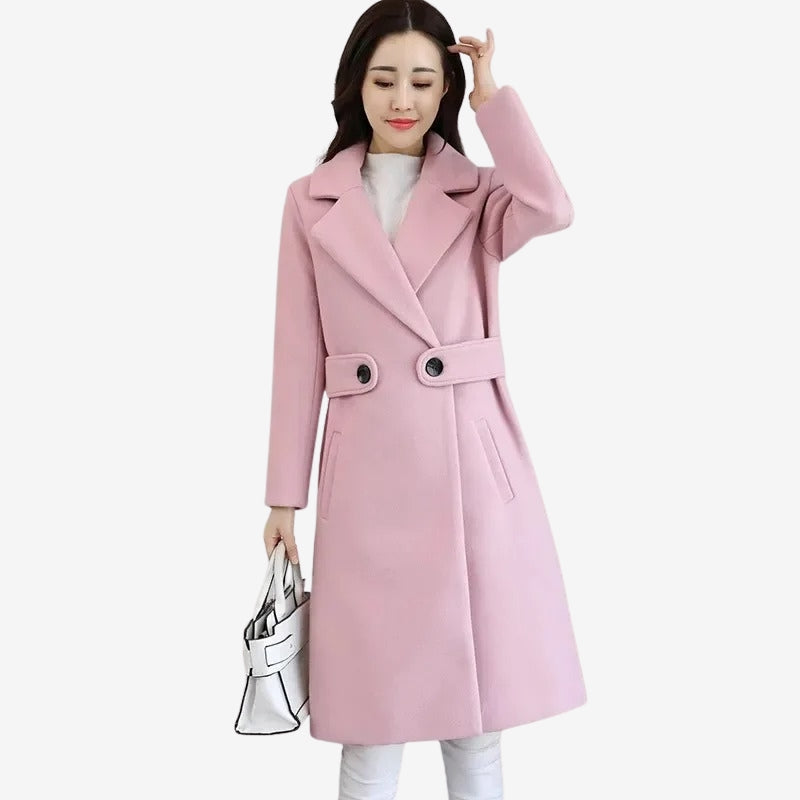 Daisy – Lapel Collar Jacket with Pocket Design