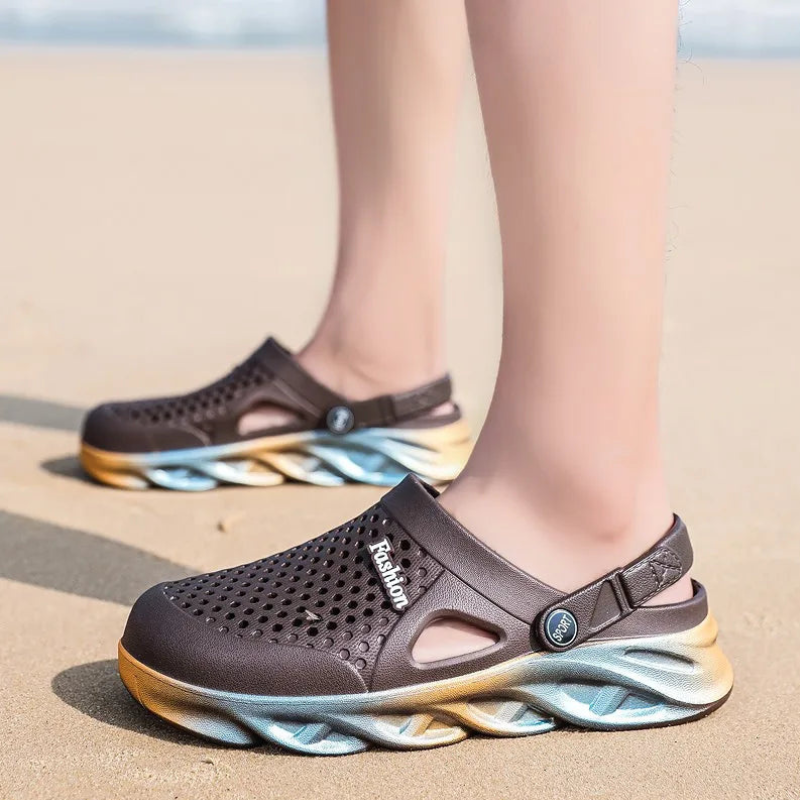 Women's Adjustable Back Strap Clogs