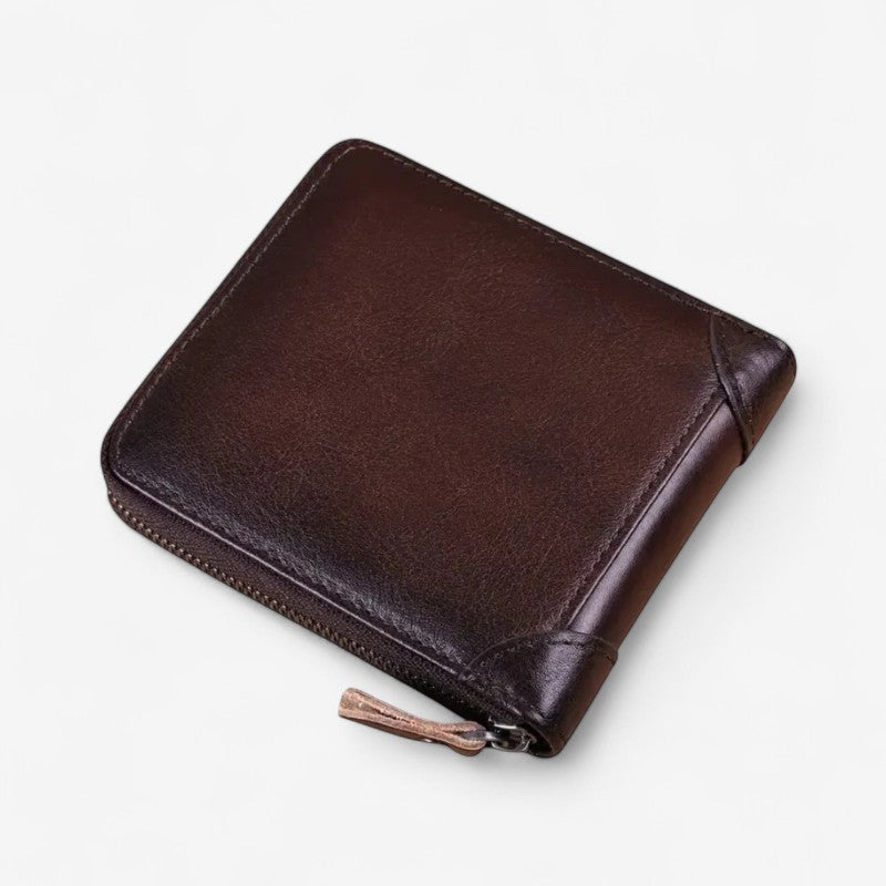 Michiel – Portemonnee met ritssluiting en meerdere kaartvakken Velani