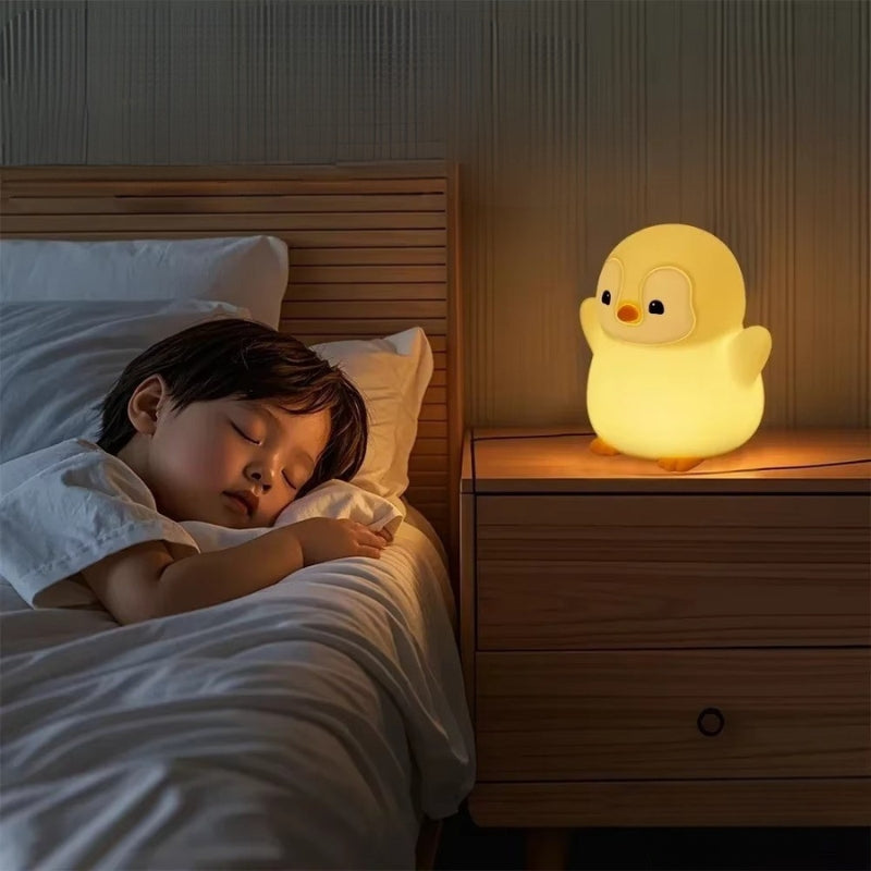 GlowPenguin – Moderne LED Tafellamp met Oplaadbaar Ontwerp Velani