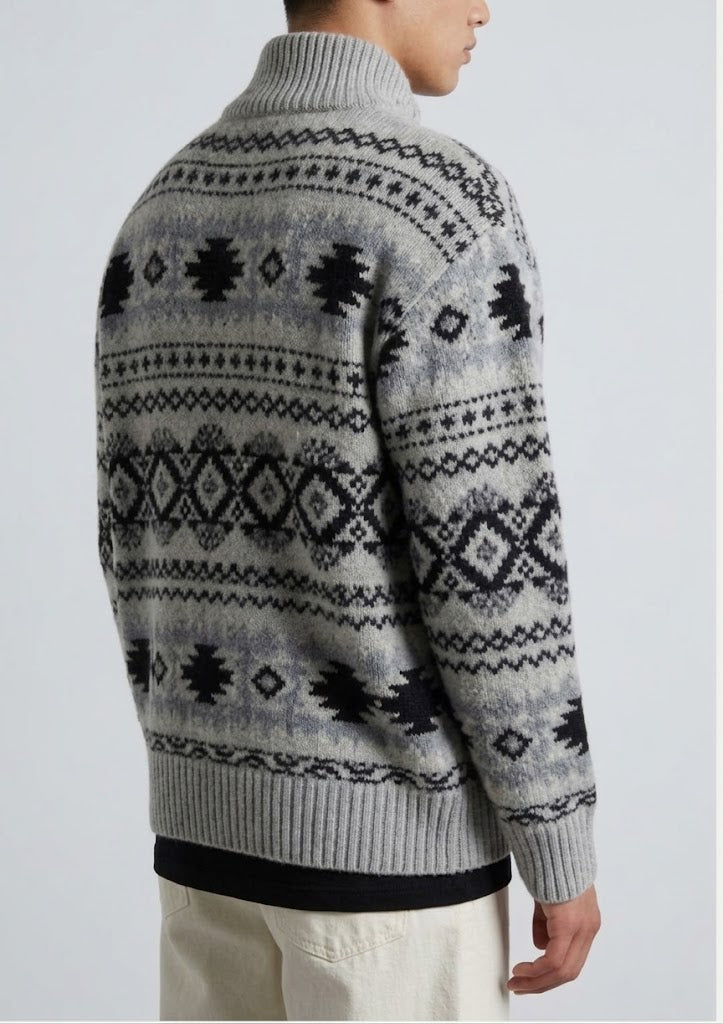 Liam – Men's Button-Down Sweater