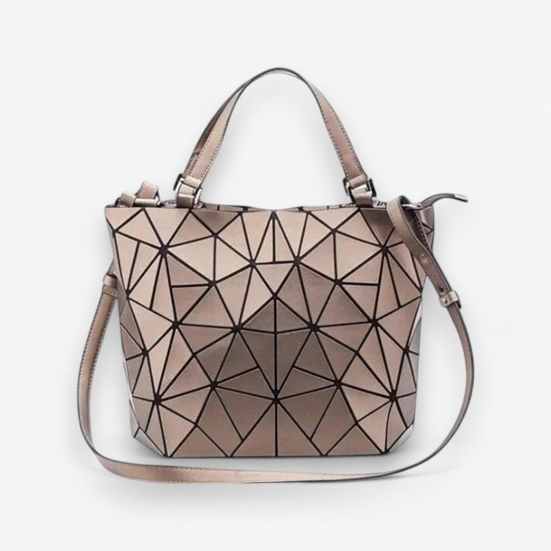 Julia – Schoudertas met Grote Inhoud en Geometrisch Design Velani