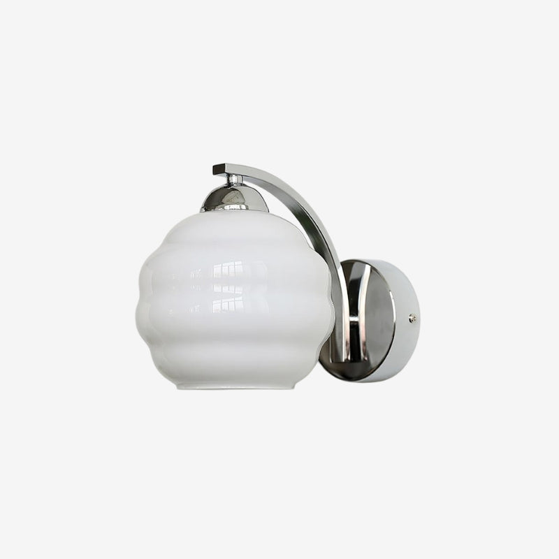 GlowArc – Ronde LED Wandlamp met Gebogen Stand Ontwerp Velani