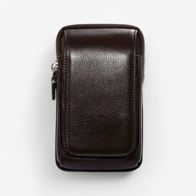 Lucas – Heuptasje met dubbele ritssluiting voor essentials Velani