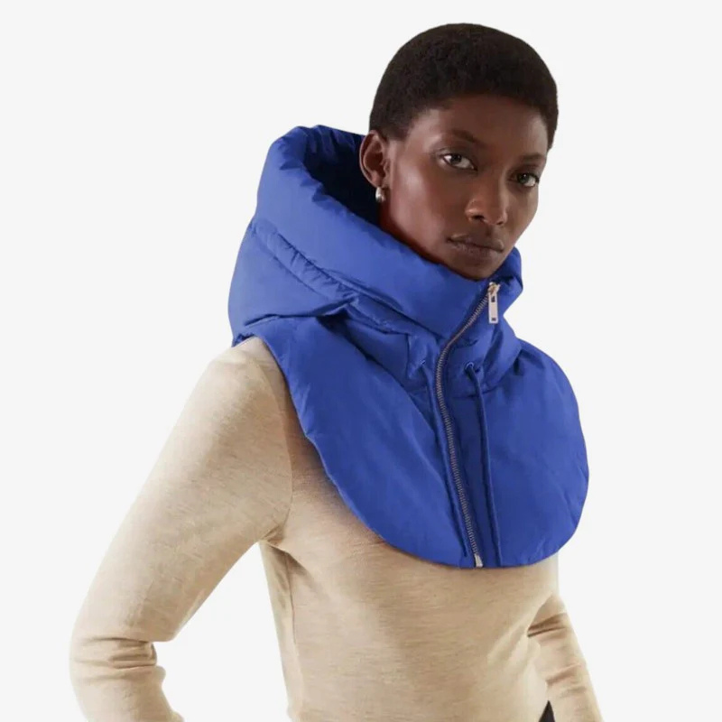Camille – Hooded with drawstring and removable neck cover