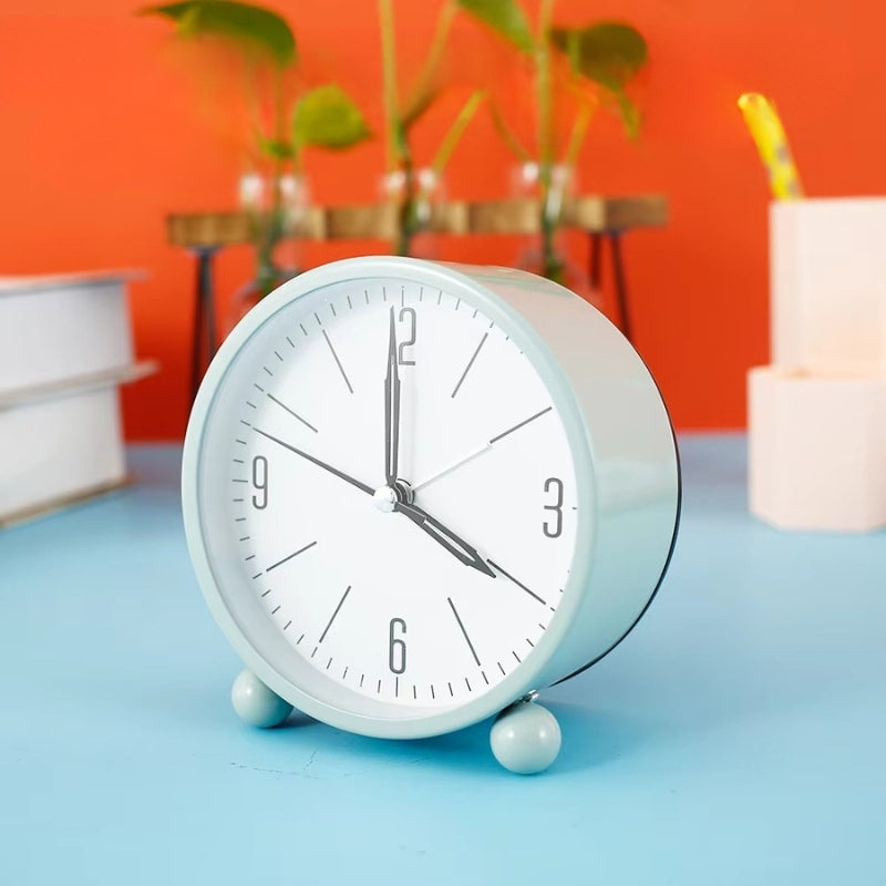 TimeCircle – Moderne Ronde Analoge Bureaularmklok Velani