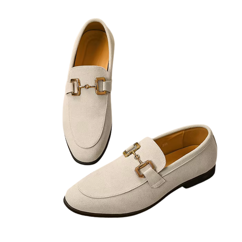 Wilhelm – Gespits Schoeisel met Metallic Detail Velani