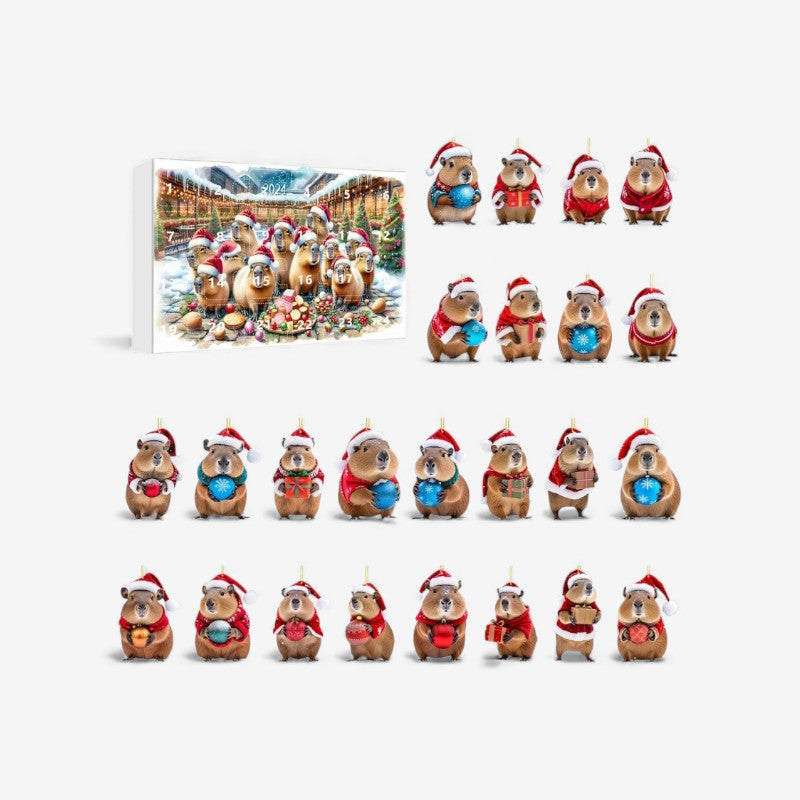 KapiFest – Kerst Adventskalender met Capybara Speelgoed Velani