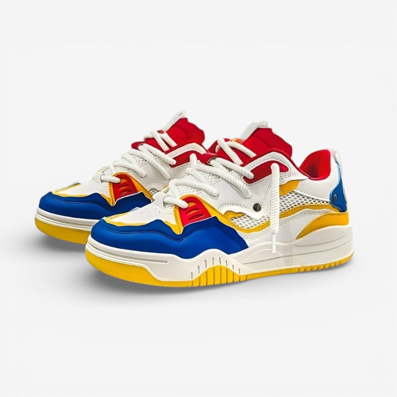 Aaron – Round Toe Sneaker with Adjustable Laces