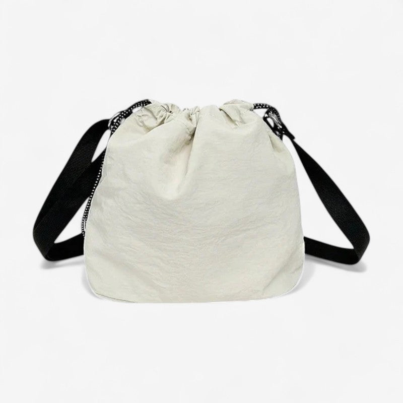Roxane – Grote Drawstring Bucket Bag met Verstelbare Band Velani