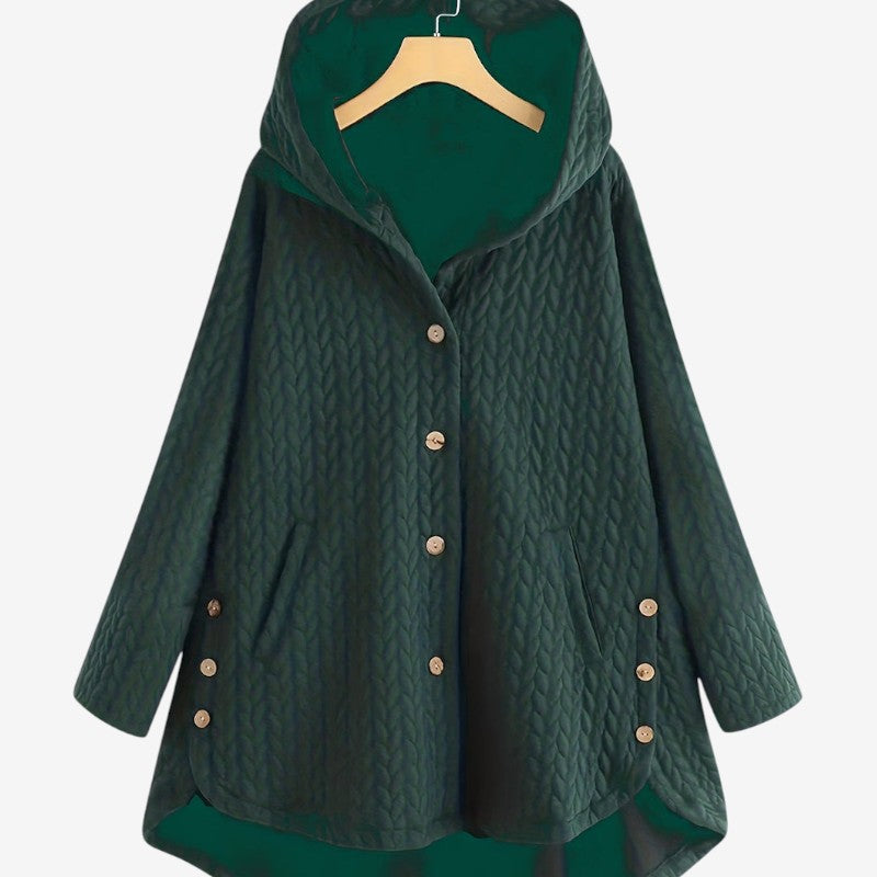 Julie – Jas met lange mouwen en knoopzakken Velani